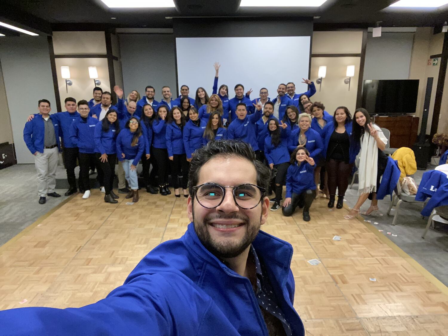 The Borzo Mexico team at its 2021 year-end gathering